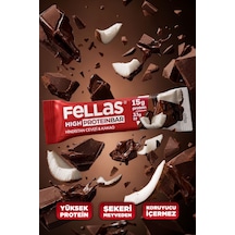 Yüksek Protein Bar - Hindistan Cevizli Ve Kakaolu 45 G X 12 Adet
