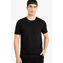 Defacto Slım Fıt Siyah Erkek T-shirt M6608az/bk81 Siyah