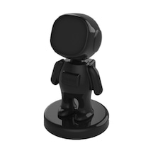 Wisdomselect Topfree Astronot Araç Braketi Manyetik Yapışkan Araç Telefon Braketi Siyah Siyah Vantuzlu Evet Ckn7c4