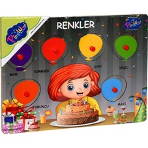 Playwood Ahşap Tutmalı Bultak Puzzle Renkler
