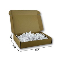 19x29x5cm Kilitli Dayanıklı E-ticaret Karton Kargo Kutusu 1000 Adet