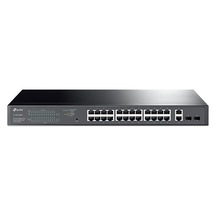 Tp-link Tp-lınk Tl-sg1428pe 24 Port Gıgabıt + 2xgıgabıt Rj45/sfp Uplınk Yönetilebilir 250w Poe Rackmount Swıtch