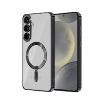Samsung Galaxy Uyumlu S25 Fe Kross Magneticsafe Kapak - Siyah Bz8683140935931