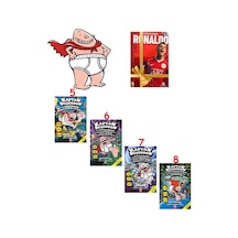 Kaptan Düşükdon Serisi - 5,6,7,8 Kitap - 4 Kitap Set - Defter Hediye