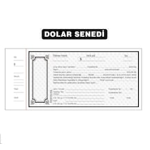 Dolar Senet Karnesi 20.yaprak