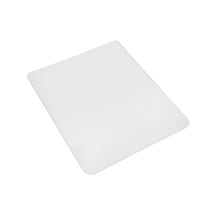 Beyaz Dikdörtgen Bilgisayar Notebook Bileklik Destekli Ergonomik Optik Mouse Pad 19x23