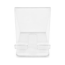 Telefon Ve Tablet Standı Masaüstü Destek Tutucu Şeffaf Pleksi Glass 10x8 Cm