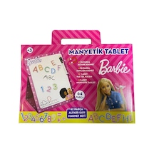 Barbie Alfabe Sayı Manyetik Magnet Seti (62 Parça)