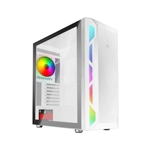 Powerboost 650w 80+ Pb-p3701bw Mesh Gamıng Atx Pc Kasası Beyaz