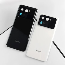 Xiaomi Mi 11 Ultra Arka Pil Kapak Ekran Kamera Camı Set