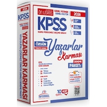 İnformal Yayınları 2026 Kpss Lisans Yazarlar Karması Gygk Türkiye Geneli Kurumsal 10lu Deneme Paketi