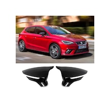Seat İbiza Mk5 2017 Sonrası Batman Yarasa Ayna Kapağı Piano Black