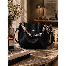 Housebags Elite Carryall New Trend El Ve Omuz Çantası Siyah