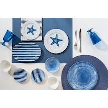 Porland 36 Parça Starfish Kahvaltı Takımı 04por033182 Çok Renkli