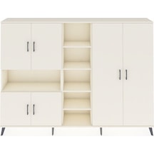 Arges Dolap 13 Raflı 6 Kapaklı 220x30x163 Aytaşı-aytaşı Aytaşı-aytaşı
