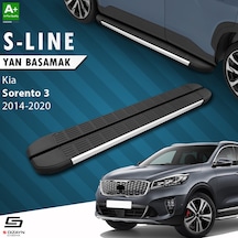 S-dizayn Kia Sorento 3 S-line Aluminyum Yan Basamak 183 Cm 2014-2020 A+ Kalite