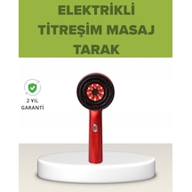 Elektrikli Titreşim Masaj Tarak Kırmızı Işık Terapi Mh-hs1676-6914