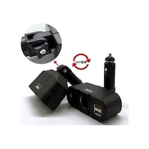 Ayt Olesson 1652 12-24v Çiftli Çift Usbli 100w Araç Oto Tır Çakmak Çoklayıcı Çakmaklık Çoğaltıcı