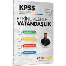 Yediiklim Yayınları Kpss Genel Kültür Etkinliklerle Vatandaşlık