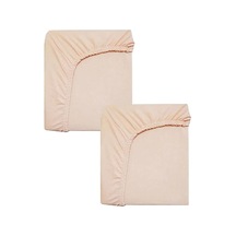 2 Adet 70 X 120 X 20 Cm Anne Yanı Lastikli Penye Kumaş Bebek Çarşafı