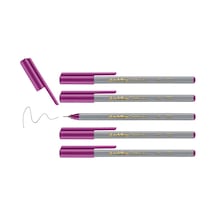 Edding 55 Fineliner - Koyu Pembe - 5 Kalem - 0,3 Mm Uç