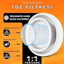 Airpods Pro Ve Pro 2.nesil Uyumlu Anc Delikli Üç Boyut Premium Yedek Silikon Kulaklık Uçları S, M, L