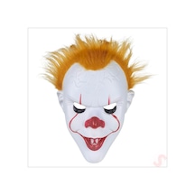 Stephan King's Korkutucu Pelüş Saçlı Maske - 27cm X 21cm