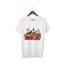 Alpşan Ticaret Roblox Tişört Çocuk Yetişkin T-shirt Roblox Özel Seri Beyaz