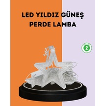 3x3 Metre Yıldız Peri Led Perde Işık Romantik Dekorasyon Mh-hs2100-7759
