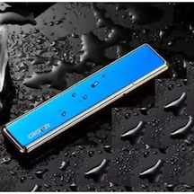 Derinyol Tesla Model Mavi Usb Şarjlı Alevsiz Elektronik Çakmak