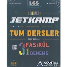 LGS Jetkamp Tüm Dersler Soru Bankası- Avantaj Yayınları