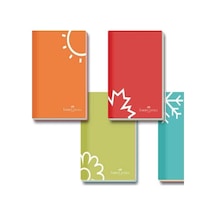 Faber Karton Kapak Dik A5 Seasonss 4lü Set 5000083 / Nocolor Faber Karton Kapak Dik A5 Seasonss 4lü Set 5000083 / Nocolor