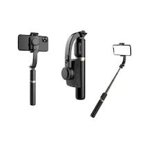Sf14 360 Derece Bluetooth 5.0 Kontrollü 75cm Selfie Gimbal - Siyah Genel