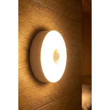 16led 3mod Hareket Sensörlü Şarjlı Led Işık Mıknatıslı Kablosuz Gece Lambası Koridor Işığı 47732 Genel