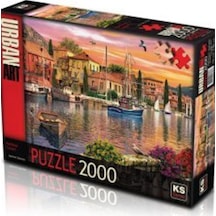 Puzzle 2000 Parça Harbour Sunset