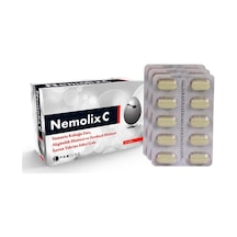 Nemolix C Yumurta Kabuğu Zarı 30 Tablet