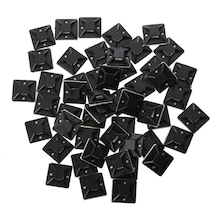 100 Adet 28mm X 28mm Yapışkanlı Üçgen Kroşe