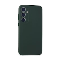 Galaxy Uyumlu. A15 4g Kılıf First Silikon - Koyu Yeşil