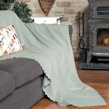 Latuda Home Mikrofiber Şönil Fitilli Minimalist Koltuk Örtüsü - 175x215 Cm, Çift Taraflı, Kaymaz, Terletmez, A.gr Çok Renkli