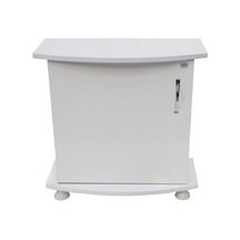 Kanki Pet Bombeli Beyaz Akvaryum Sehpa 65 CM