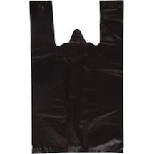 Siyah Atlet Poşet 1kg Küçük Siyah Küçük 25 45