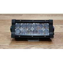 Ducki 18Cm Düz 5D Led Bar 36W Delici