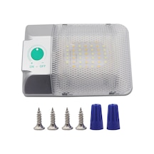 Rv Dc 9-18 V 6000-6500 K Dokunmatik Tek Kubbe Işık Led Tavan