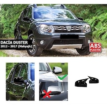 Dacia Duster 1 Makyajlı Kasa Yarasa Ayna Kapak - Piano Black