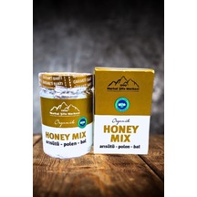 Nurbal Şifa Merkezi Honey Mix 3 Organik Arısütü Polen Bal 400 G