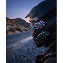 Çift Gürültü Azaltmalı Motosiklet Kask Telsiz Kulaklık Uczzzy20intercom-4