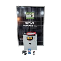 Taşınabilir Güneş Enerji Paketi 150w Güneş Paneli 80ah Akü 600w İnverter Tv Aydınlatma Paketi