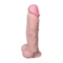 Truva Shop Xise Hank Gerçekçi Realistik 27 CM Vantuzlu Kalın Penis Dildo