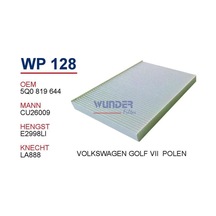 WUNDER WP128 Polen Filtresi Golf Vıı Cu26009 Fn8311
