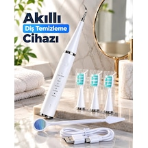 Ers Şarjlı Akıllı Diş Temizleme Cihazı 5 Farklı Temizleme Modlu Hassas Bakım Cihazı